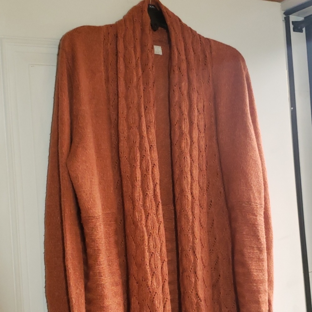 Nice  Fall Burnt Orange Sweater